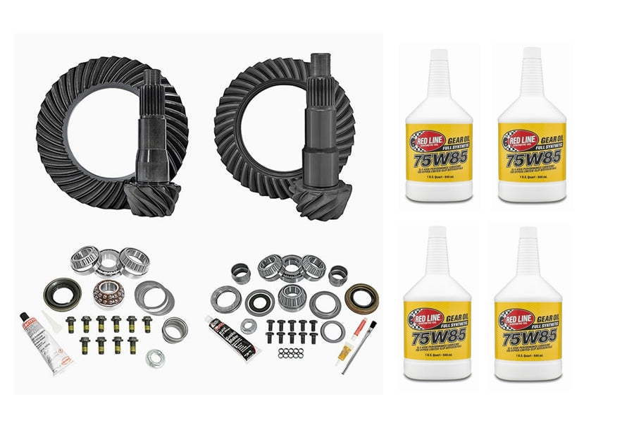 Yukon D30 Front and D35 Rear Ring and Pinion Kit w/ Gear Oil Package