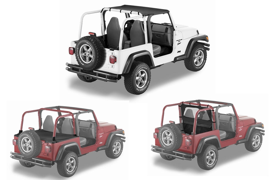 Bestop Targa-Style Bikini Top Package w/Factory Hard Top