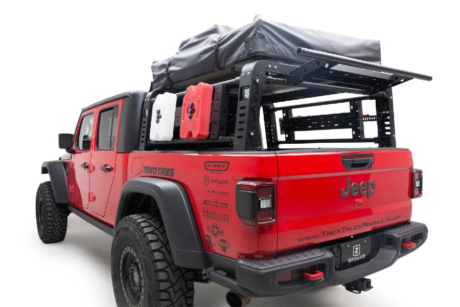 ZROADZ Overland Access Rack W/ Three lifting Side Gates, without Factory Rail