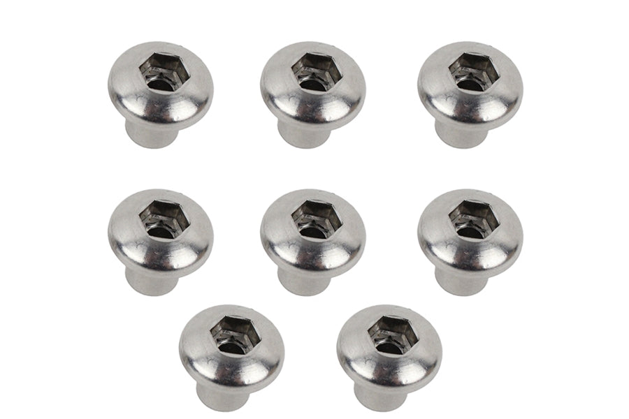 Kentrol OEM Anti-Theft Door Nuts - Polished Silver