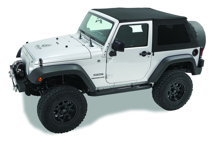 Bestop Sprint Top Frameless Soft Top, Black Diamond
