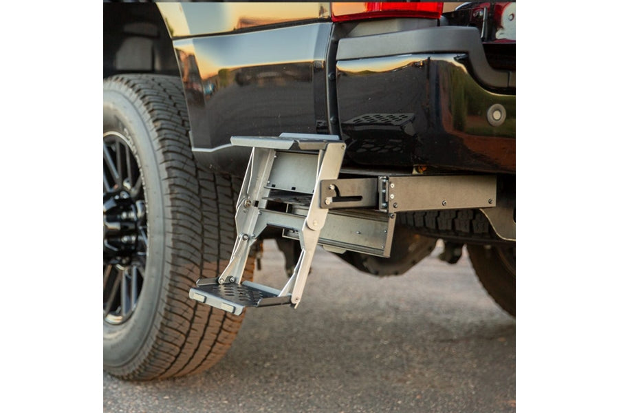 Rock Slide Engineering 9in R-Step Truck Bed Step - Driver Side