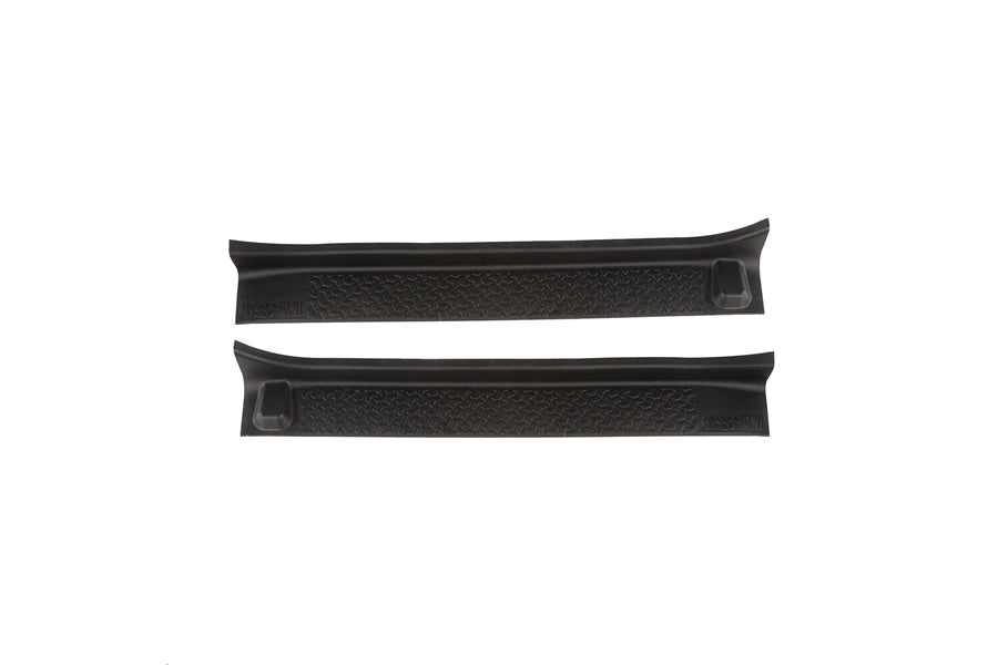 Rugged Ridge All Terrain Floor Liner Kit w/Door Entry Guards Package