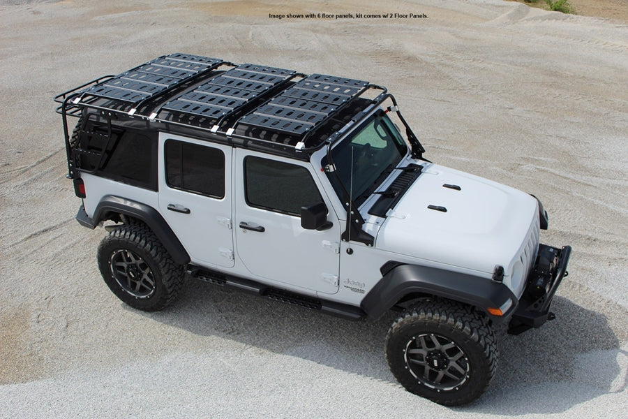 LOD Destroyer Series Aluminum Roof Rack Floor Kit - 2pcs