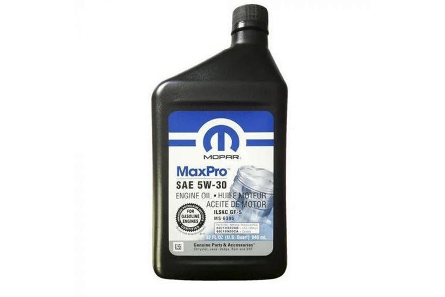 Mopar MaxPro 5w30 Engine Oil - 1qt