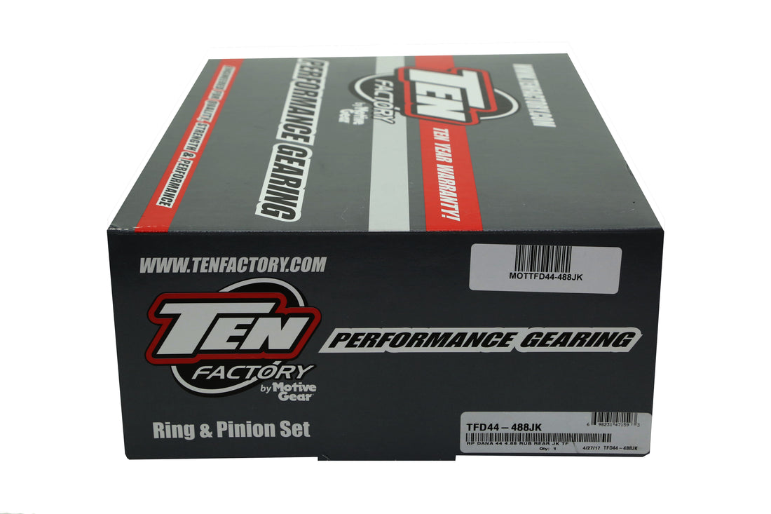 Ten Factory by Motive Gear Dana 44 4.88 Ring and Pinion Set
