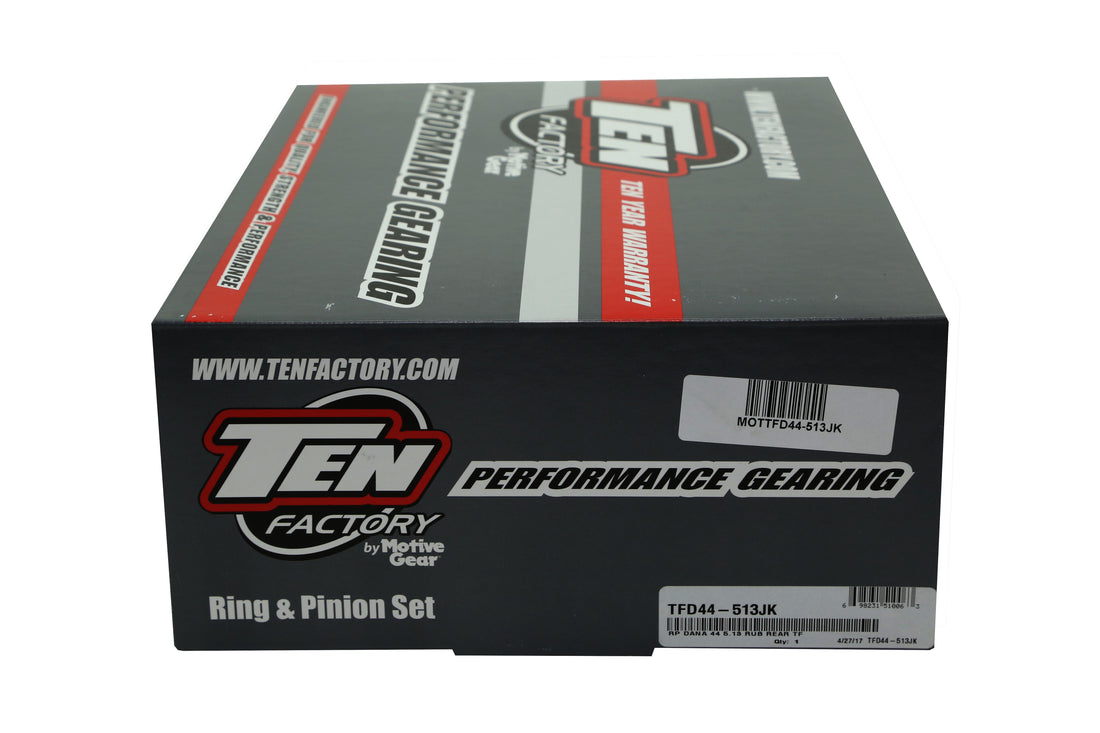 Ten Factory by Motive Gear Dana 44 5.13 Ring and Pinion Set