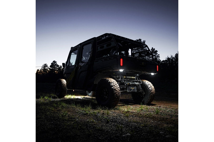 KC HiLiTES Cyclone V2 LED Single Light - Clear