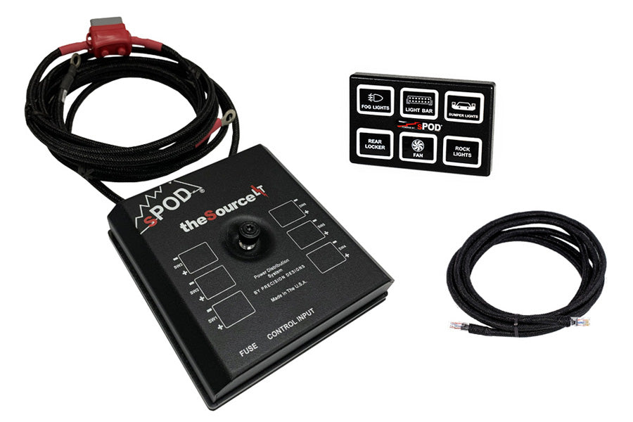 sPOD SourceLT w/Mini6 for Universal and 84in Battery Cables
