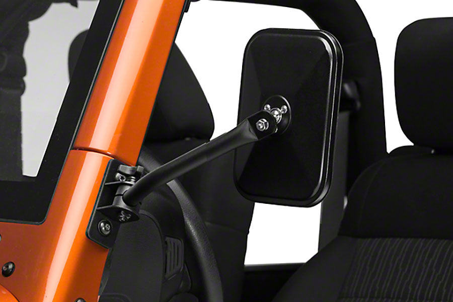 Rugged Ridge Quick Release, Texture Black, Rectangle