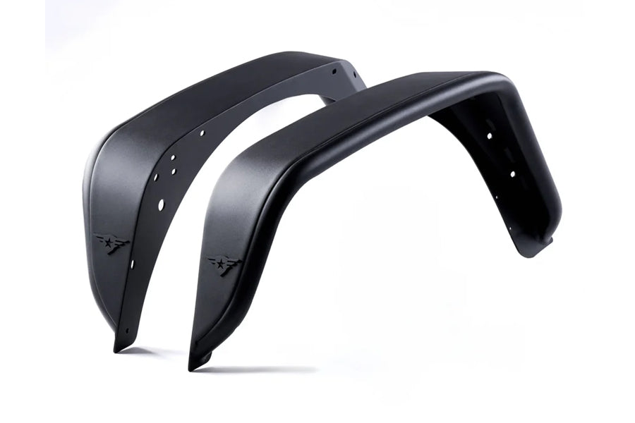 Combat Off Road Full Assault Black Aluminum Fender Kit - Front
