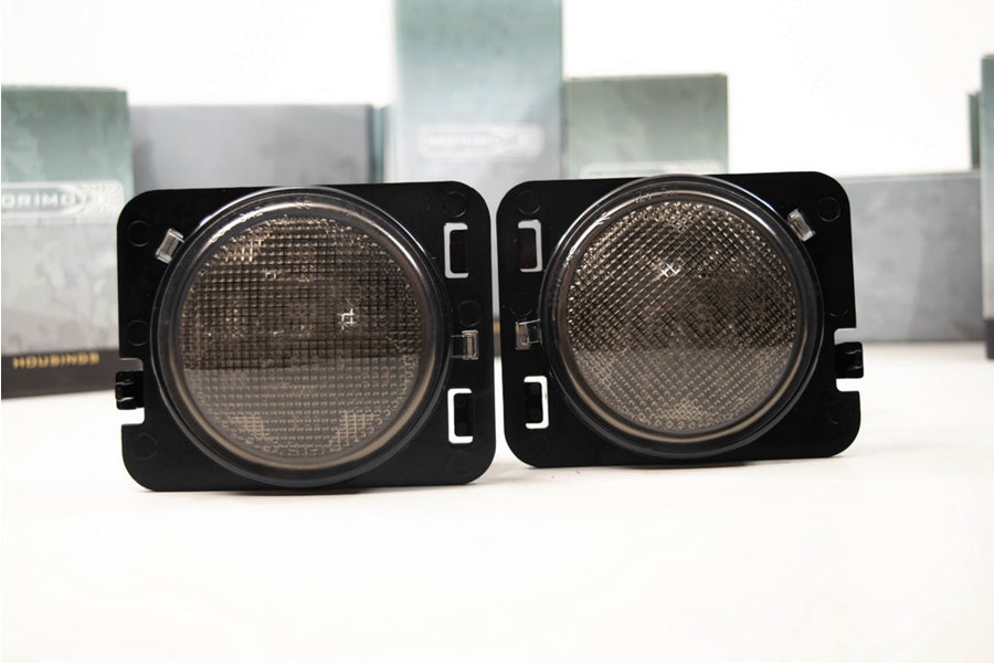 Morimoto XB LED Parking Light Set - Amber Smoked