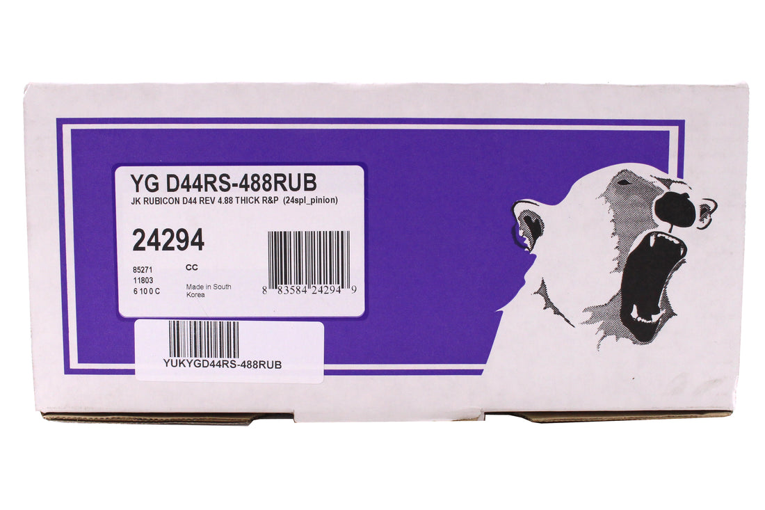 Yukon Dana 44 4.88 Front Short Reverse Rotation Ring and Pinion Set