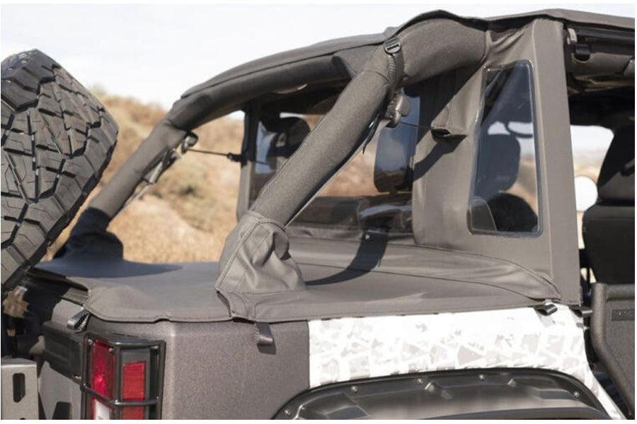 Rampage Trailview Tonneau Top w/ Fold-Back Sunroof