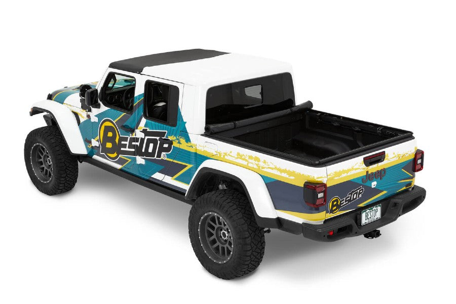Bestop Supertop for Truck 2 Tonneau Cover, Black Twill