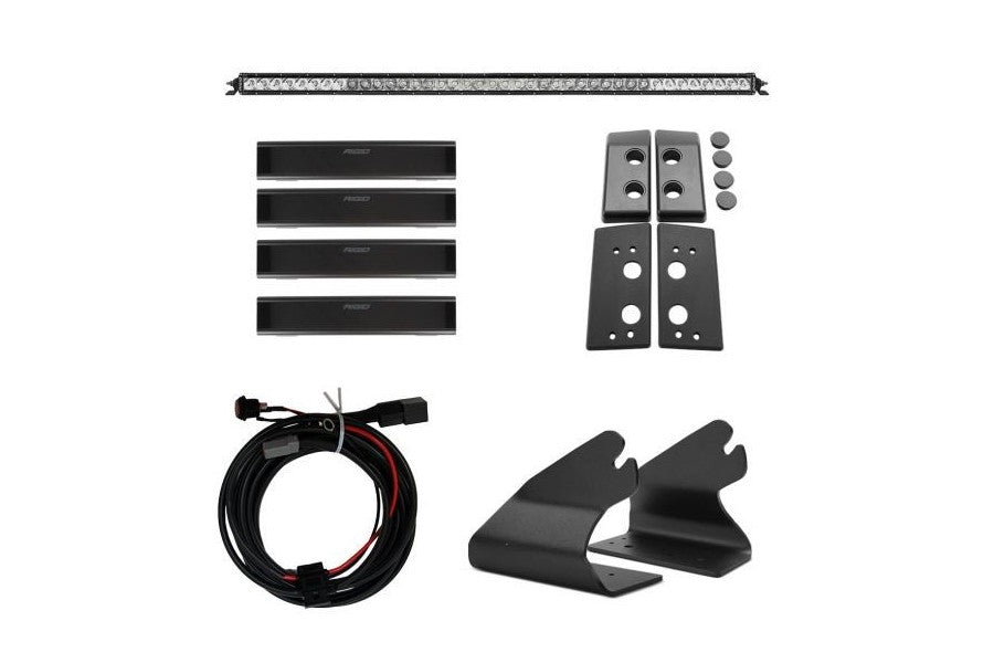 Rigid Industries Roof Line Light Kit w/ SR Spot/Flood Combo Bar