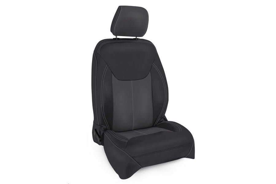 PRP Front Seat Covers, Pair, Black/Grey