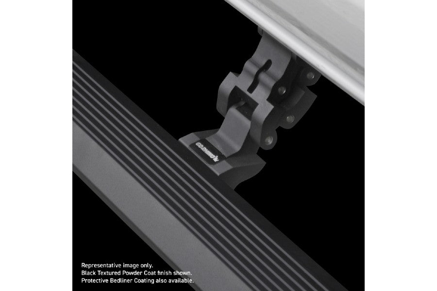 Go Rhino E-Board E1 Electric Running Board Kit, Textured Black, Cab Length