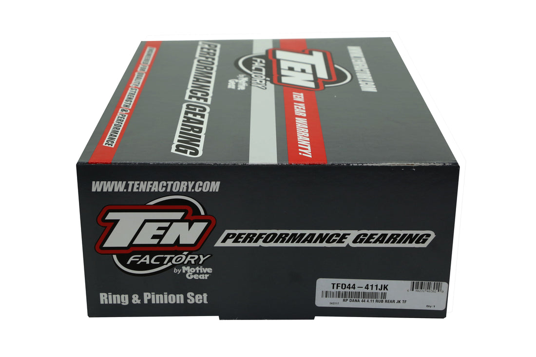 Ten Factory by Motive Gear Dana 44 4.11 Ring and Pinion Set