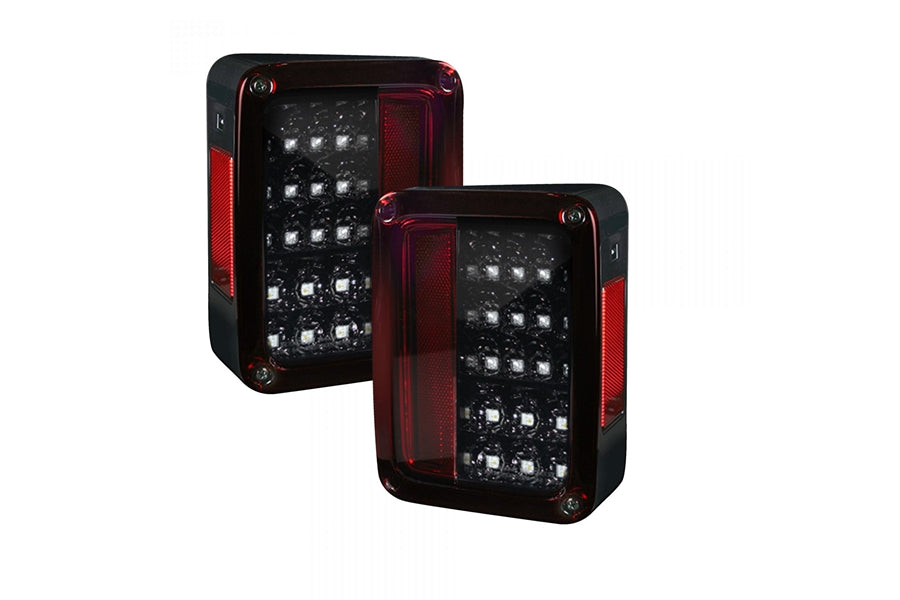 RECON LED Taillights - Red Smoked Lens