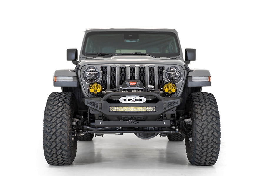 Addictive Desert Designs Aluminum Sway Bar Skid Plate - Hammer Black