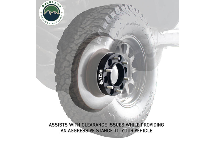 Overland Vehicle Systems 5x5 1.5 Wheel Spacer - Pair