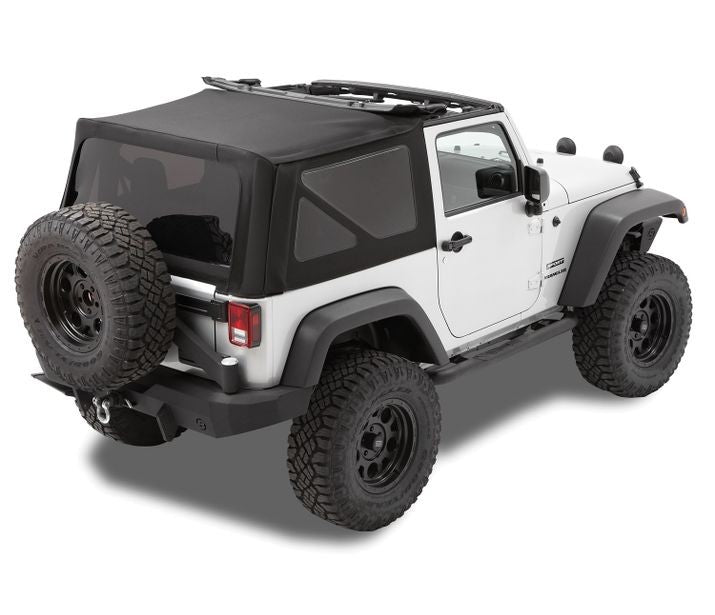 Bestop Replace-a-Top Black Twill Soft Top Replacement Fabric