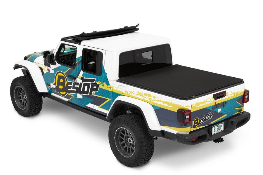 Bestop Supertop for Truck 2 Tonneau Cover, Black Twill