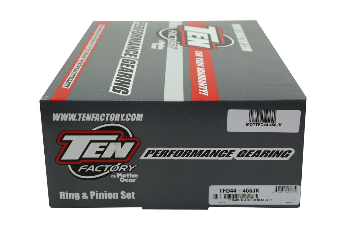 Ten Factory by Motive Gear Dana 44 4.56 Ring and Pinion Set