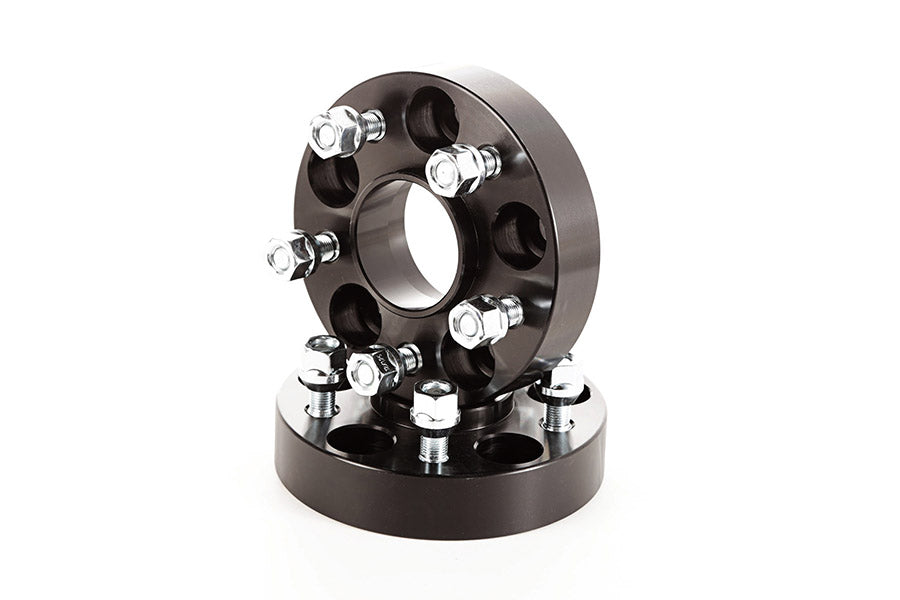 Rugged Ridge Wheel Spacers, Black, 1.25 Inch